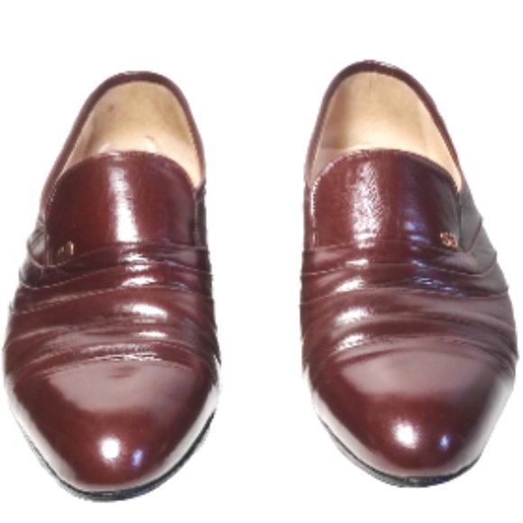 Stacy Adams men brown leather moccasins Size 6.5 - Picture 4 of 8